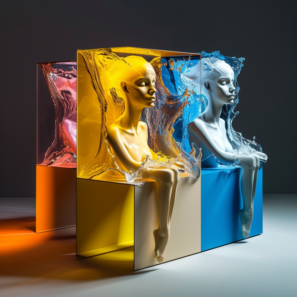 Figuren im Fluss der Elemente