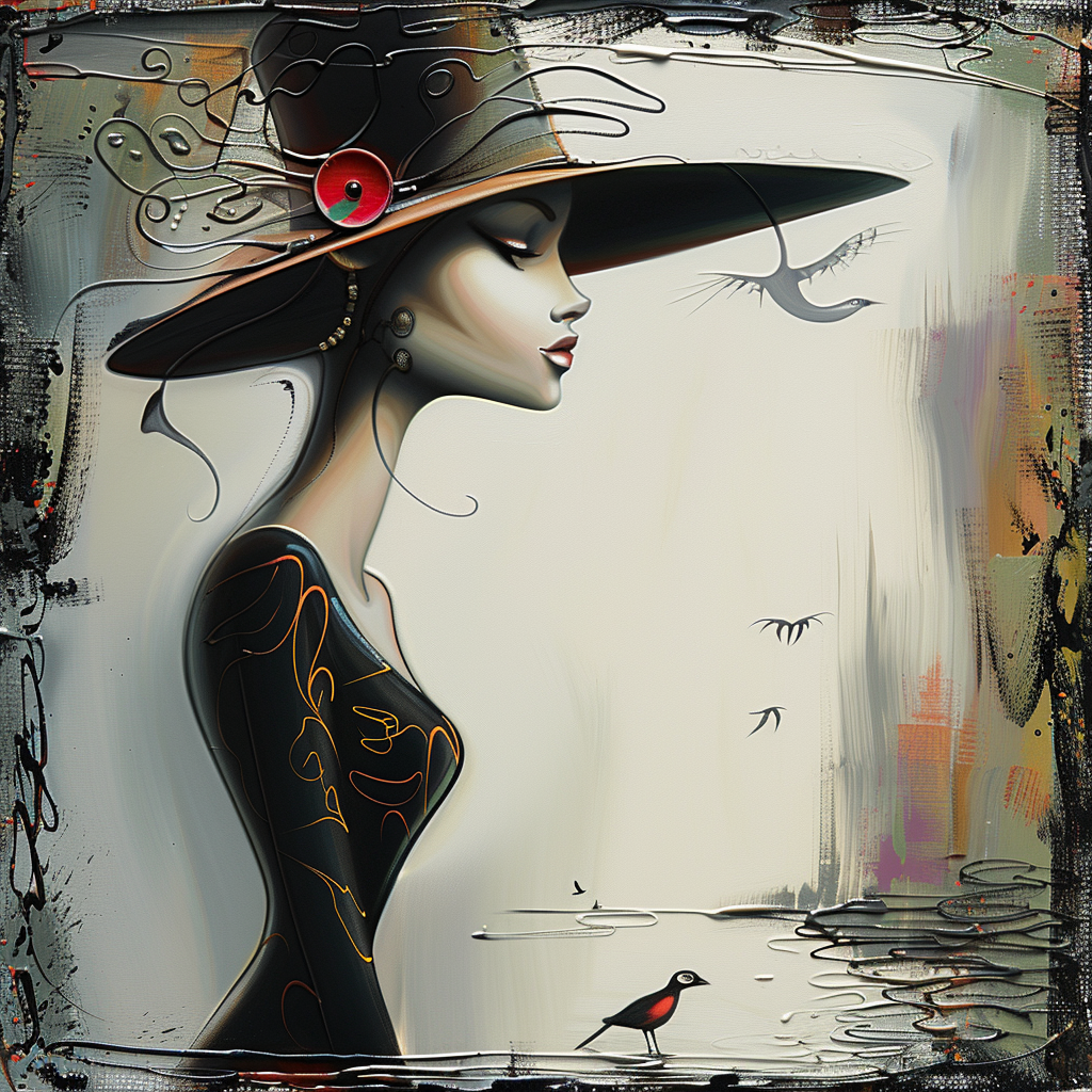 Die Dame am See