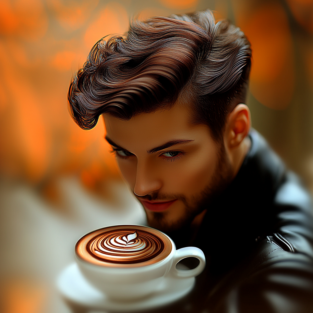 Ein Blick, ein Espresso – Perfekte Harmonie