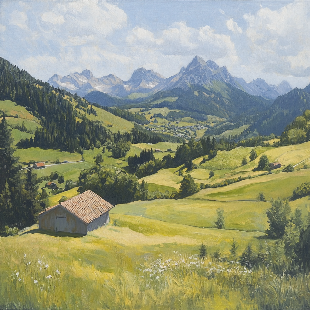 Sommer in den Alpen