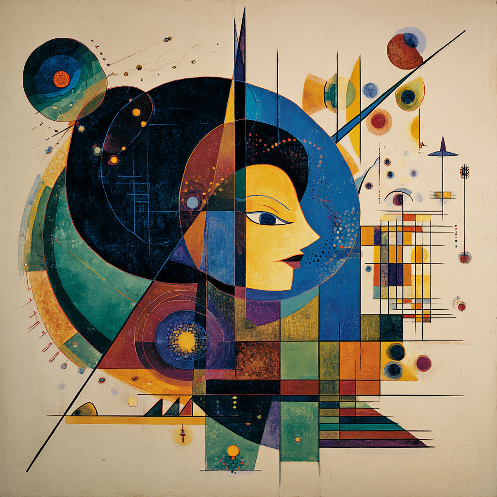 Astrale Geometrie der Muse