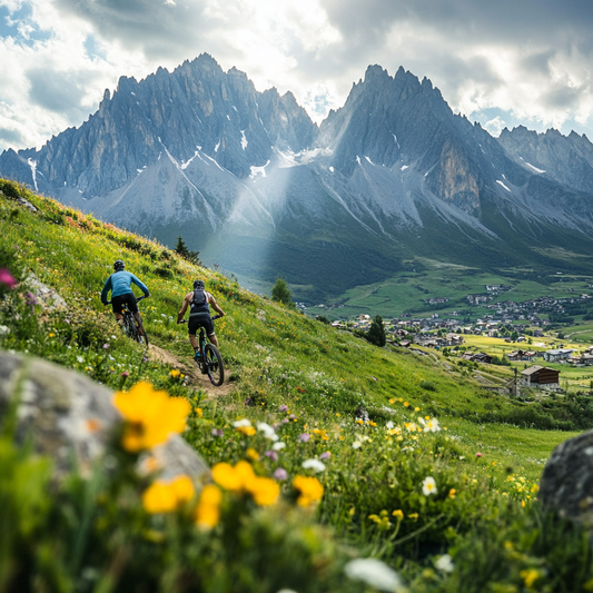 Mountainbike-Abenteuer in den Alpen