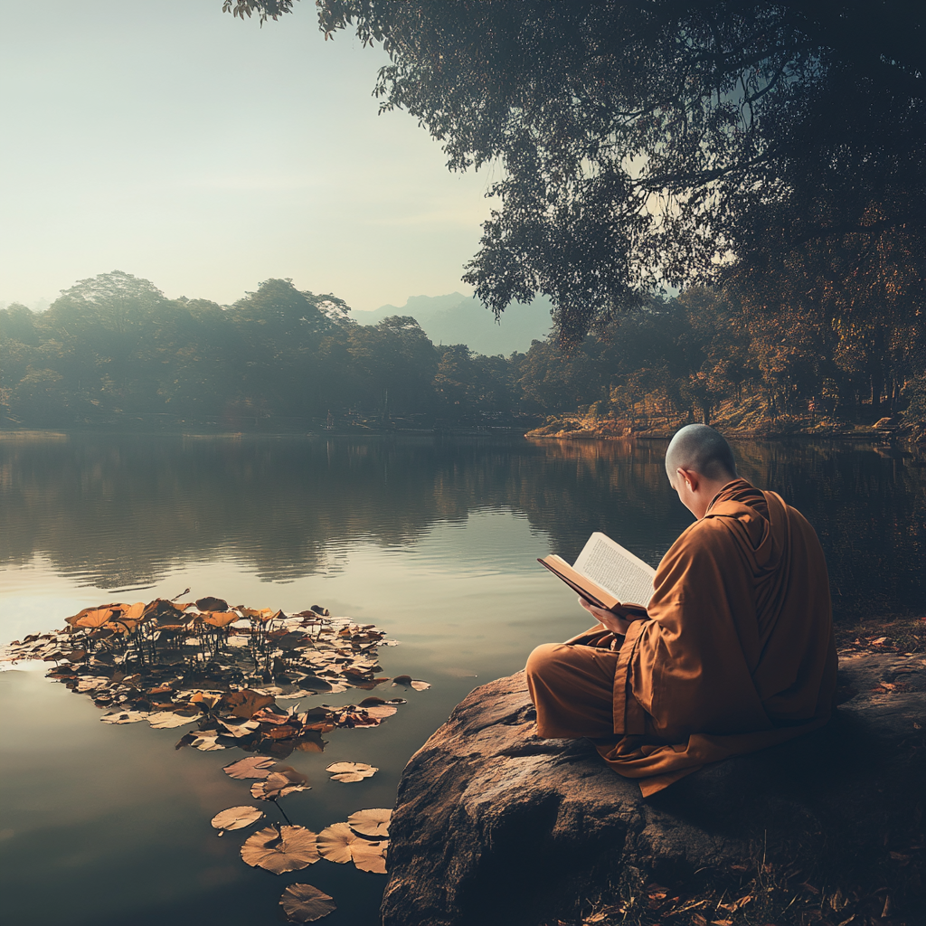 Stille Weisheit – Meditation am See