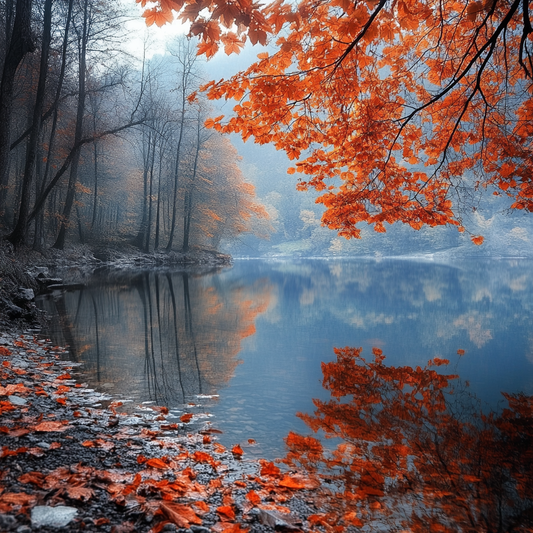 Herbstspiegel – Die Farben der Stille