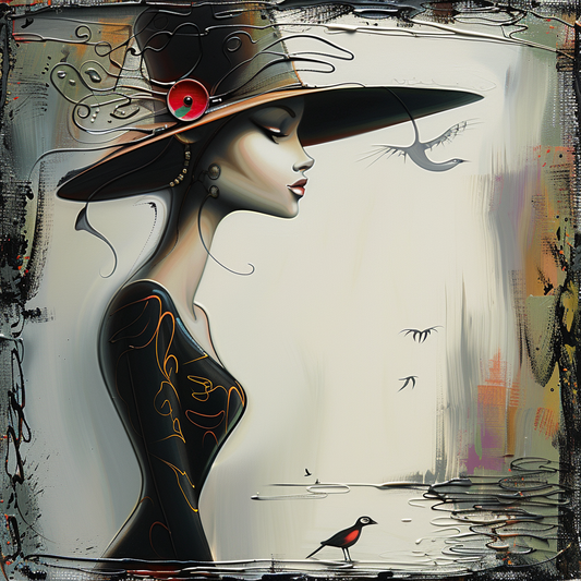 Die Dame am See