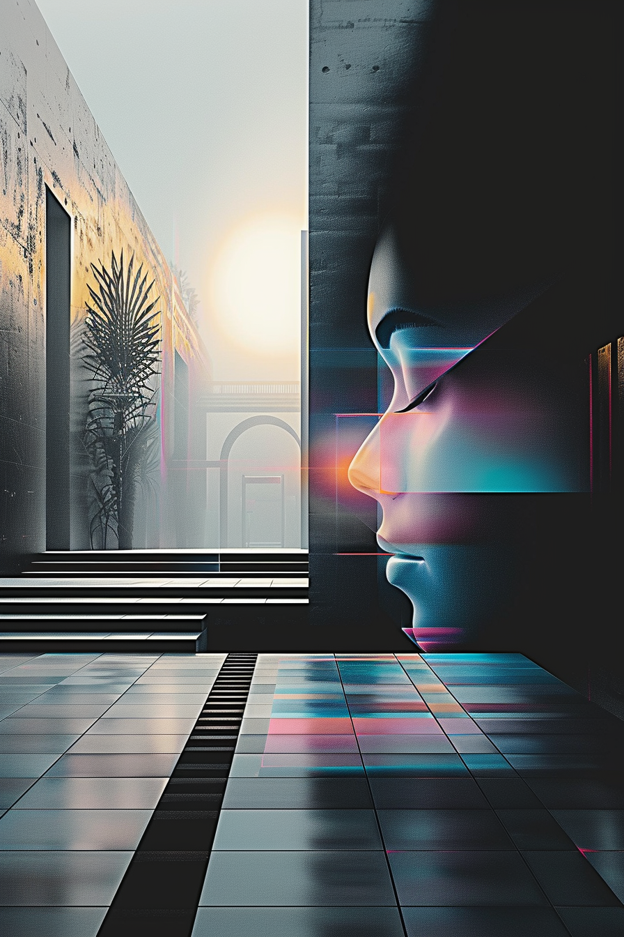 Licht und Schatten im modernen Tempel
