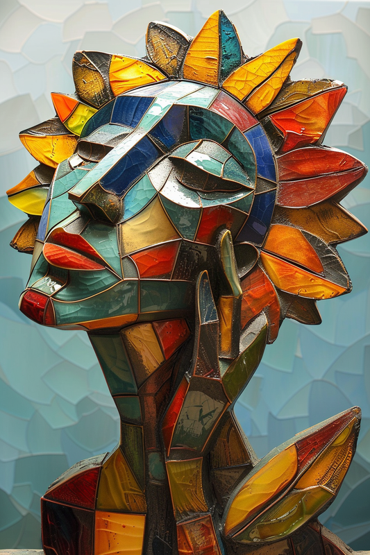Mosaik der Sonnenstrahlen