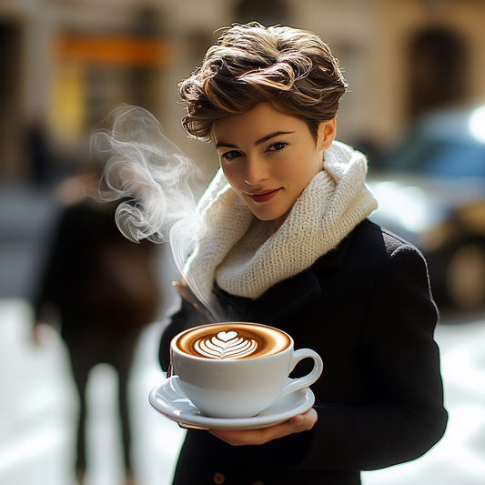 Ein Hauch von Paris – Wärme in einer Tasse