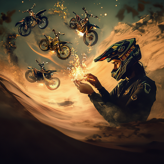 Magie des Motorsports – Wenn Motocross zu Feuer wird