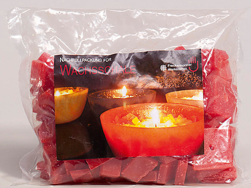 Nachfüllpackung Wachsschale rot