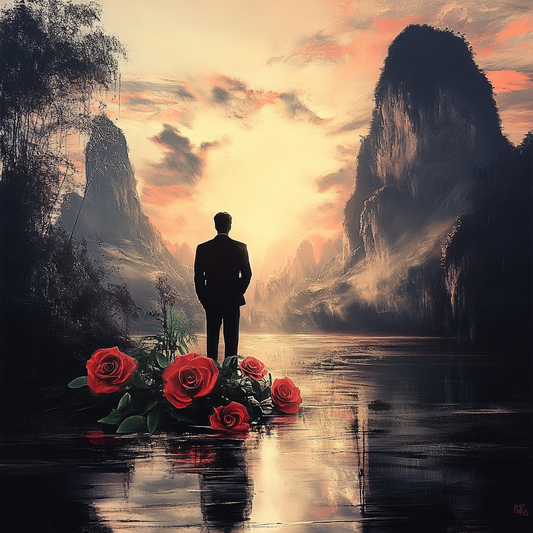 Der Pfad der Erinnerung – Rosen im Schatten der Berge
