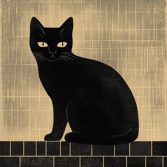 Eine Katze als stille Beobachterin