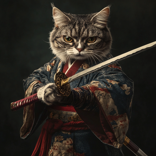 Die Klinge des Katzensamurai