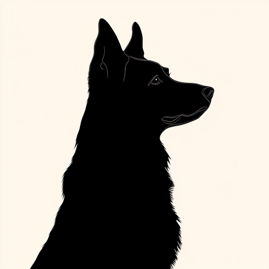 Silhouette der Treue