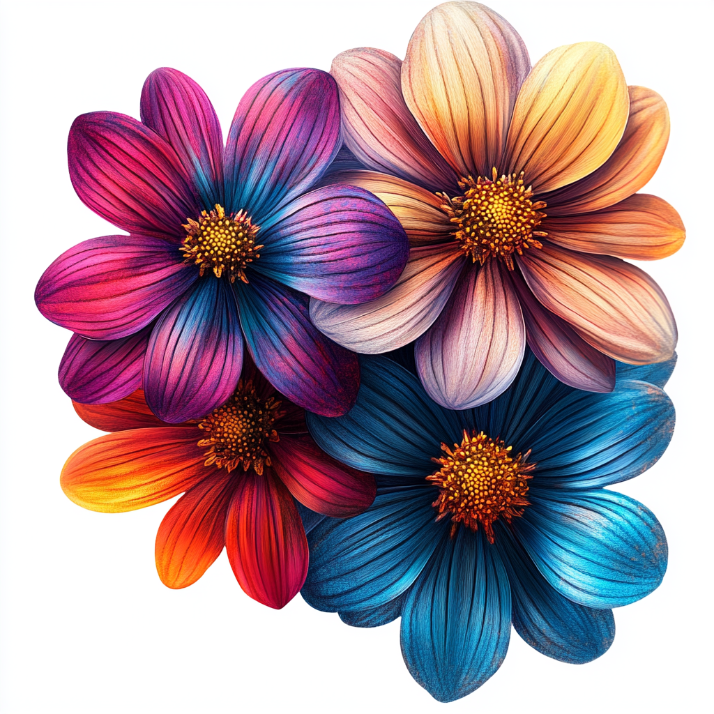 Blütenpoesie – Ein Tanz der Farben