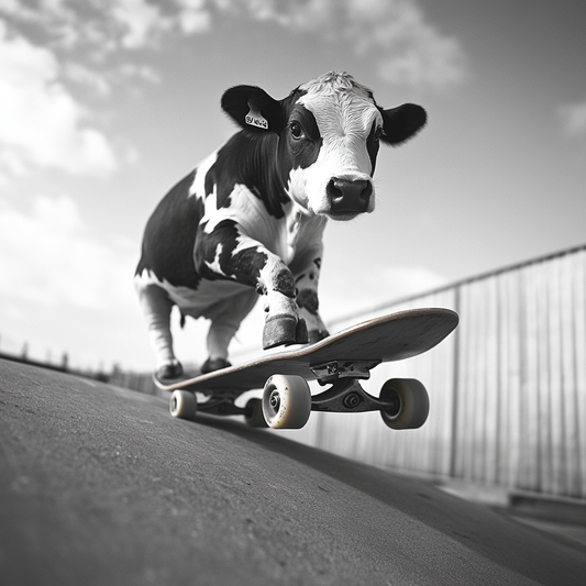 Kickflip mit Hufen