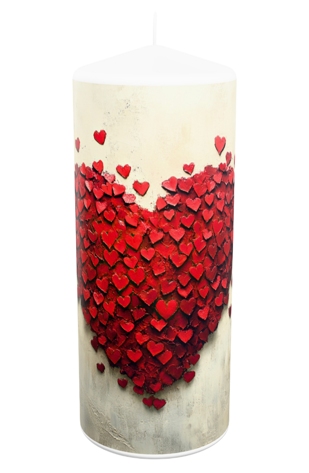 Kerze zum Valentinstag No.10