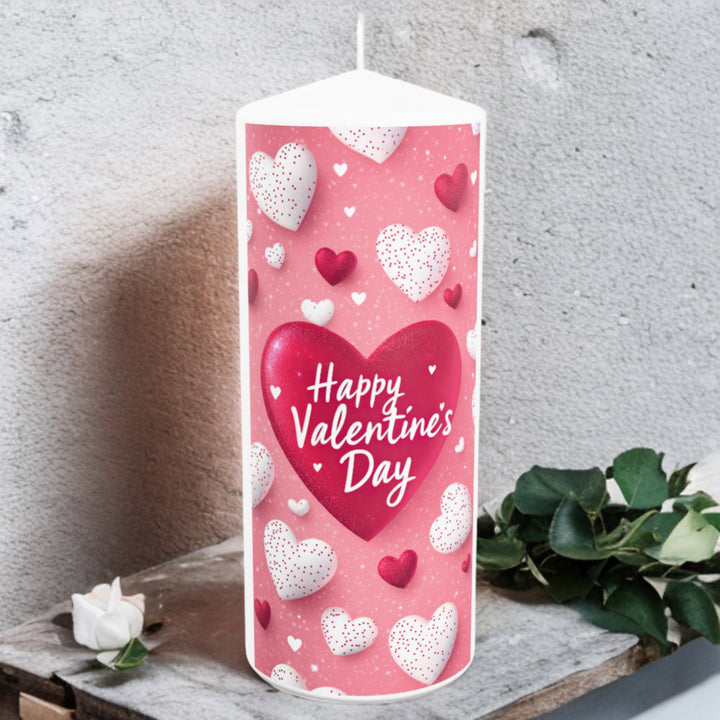 Kerze zum Valentinstag No.14