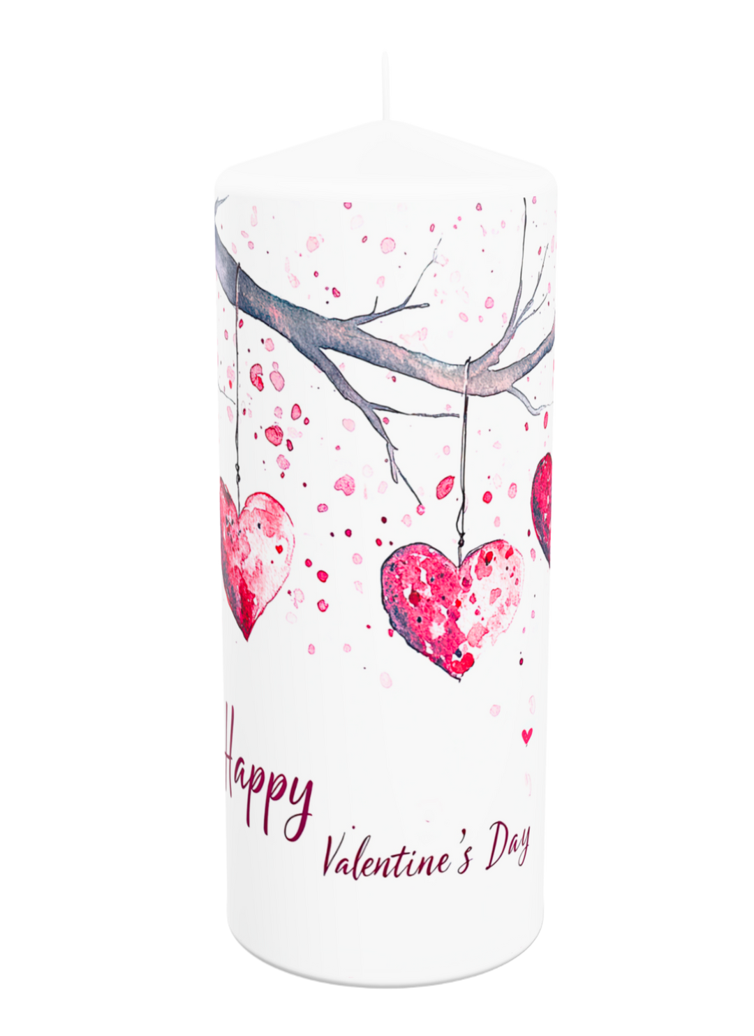 Kerze zum Valentinstag No.11