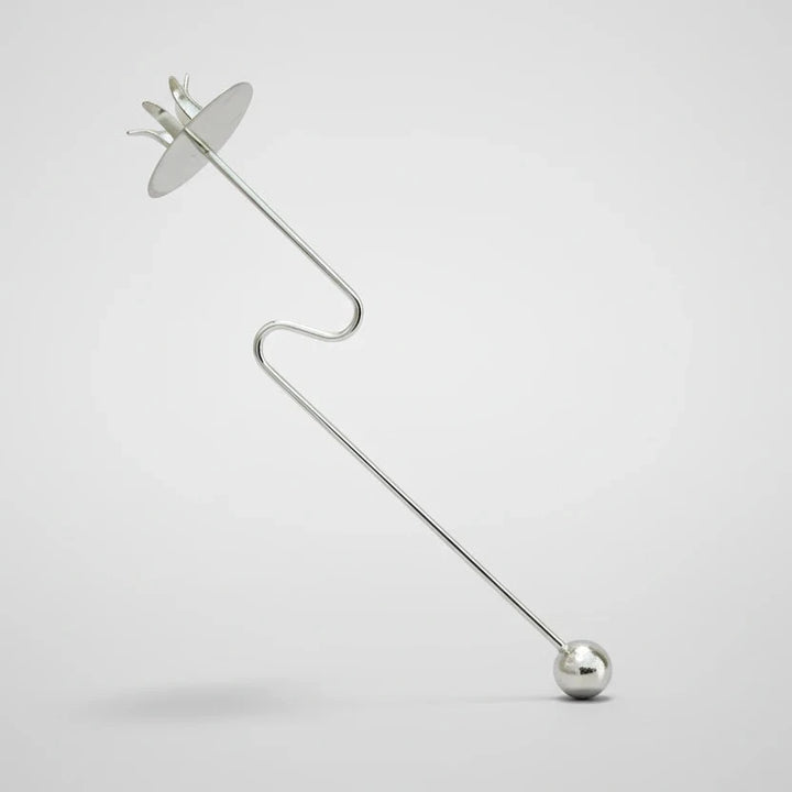 Balancehalter für Baumkerzen in Gold mit Gegengewicht, Metall-Kerzenhalter für Weihnachtsbaumkerzen