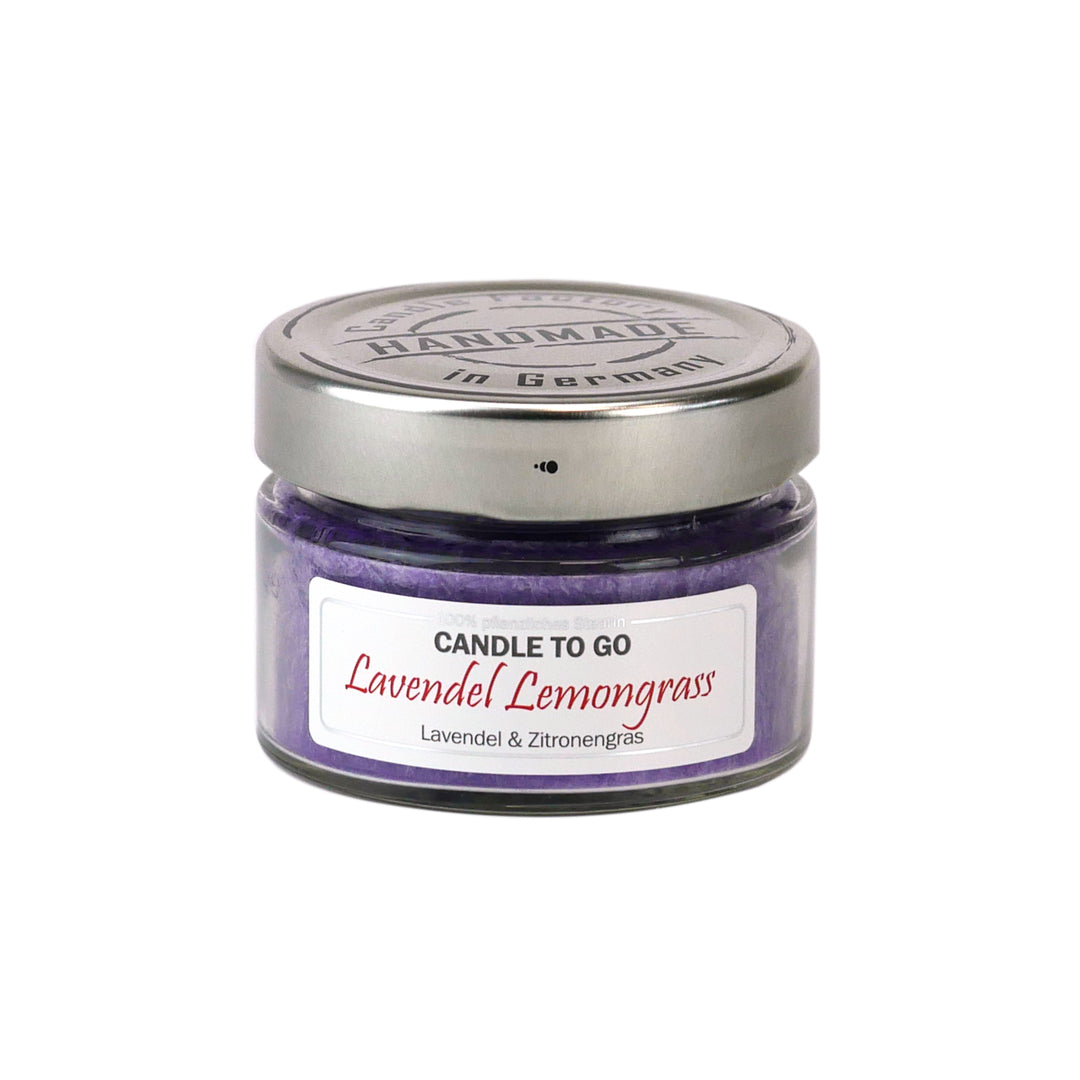 Duftkerze Lavendel Lemongrass - aus nachhaltiger Herstellung von Candle Factory