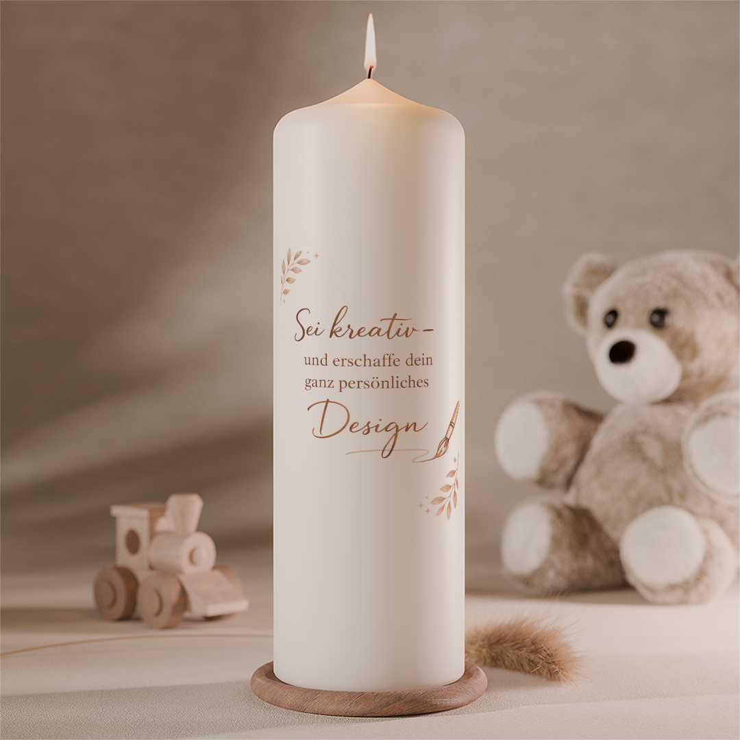 geburtskerze gestalten personalisiert mit name und geburtsdaten konfigurator