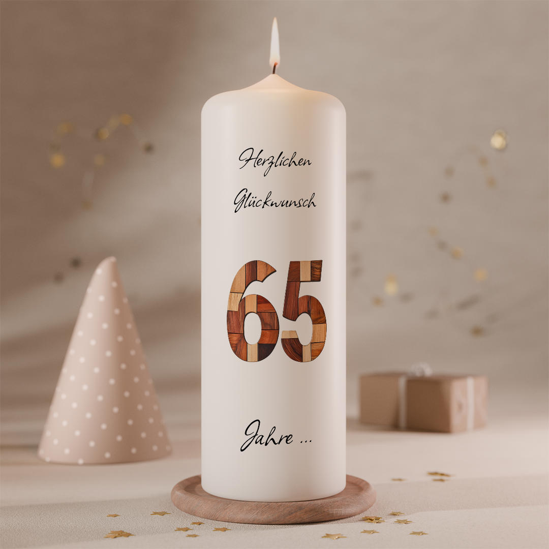 jubilaeumskerze-65-jahre-natur-holzdesign-personalisiert-200x70
