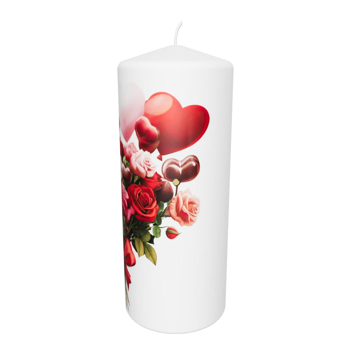 Kerze zum Valentinstag No.19