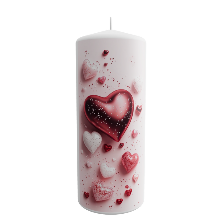 Kerze zum Valentinstag No.22