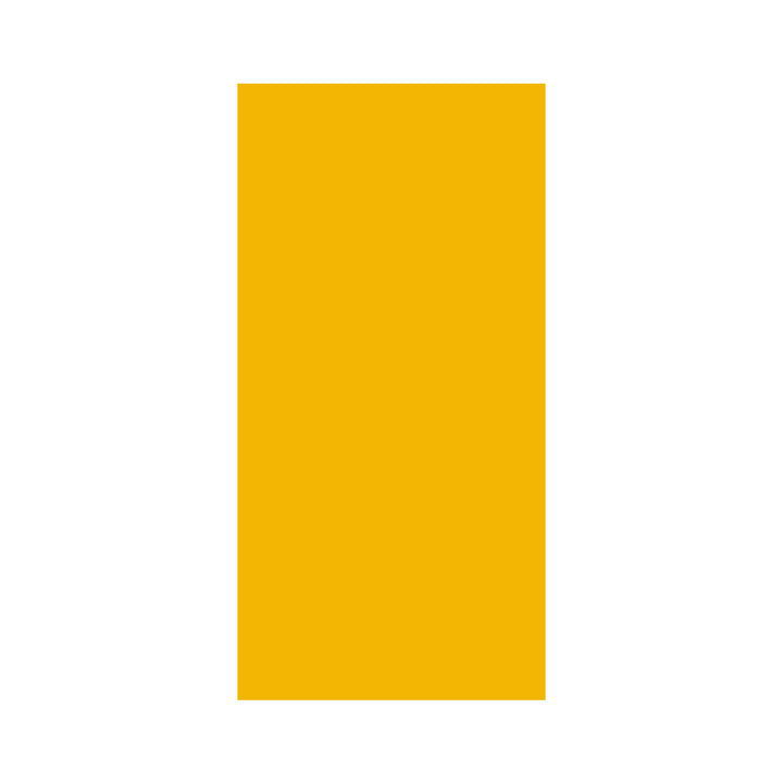 Gelbe Verzierwachsplatte aus Echtwachs 200x100 mm zum Verzieren von Kerzen