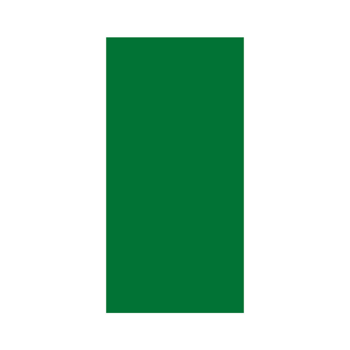 Grüne Verzierwachsplatte aus Echtwachs 200x100 mm zum Verzieren von Kerzen